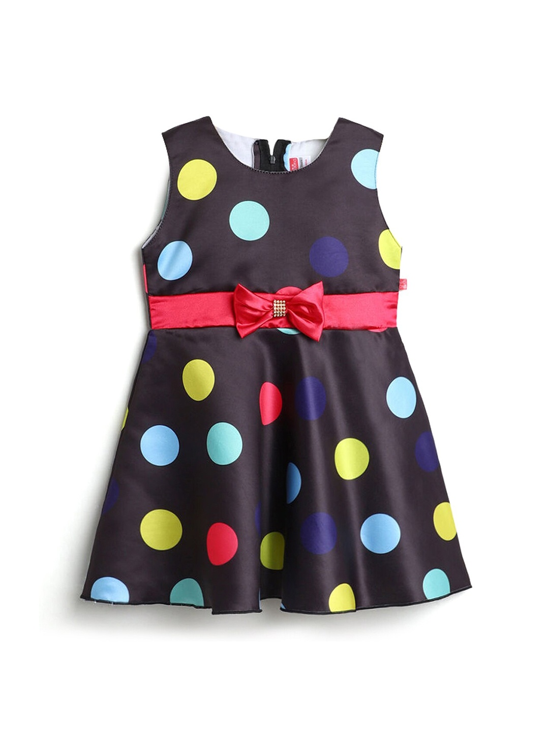 

Hopscotch Kids-Girls Black Dress