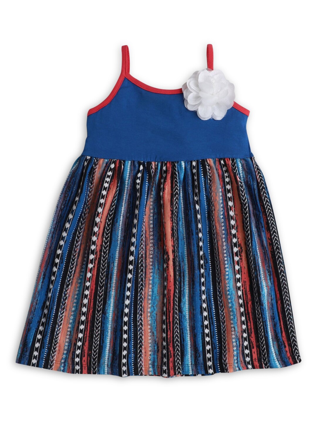 

Hopscotch Multicoloured A-Line Dress, Multi