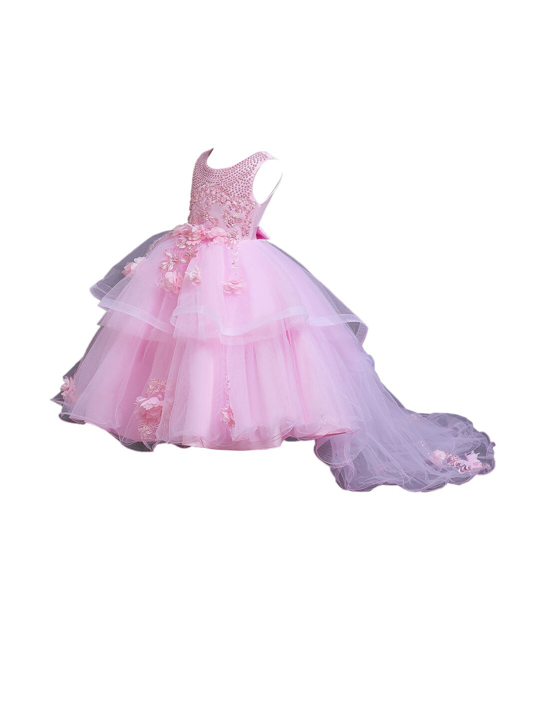 

Hopscotch Pink Embellished Dress