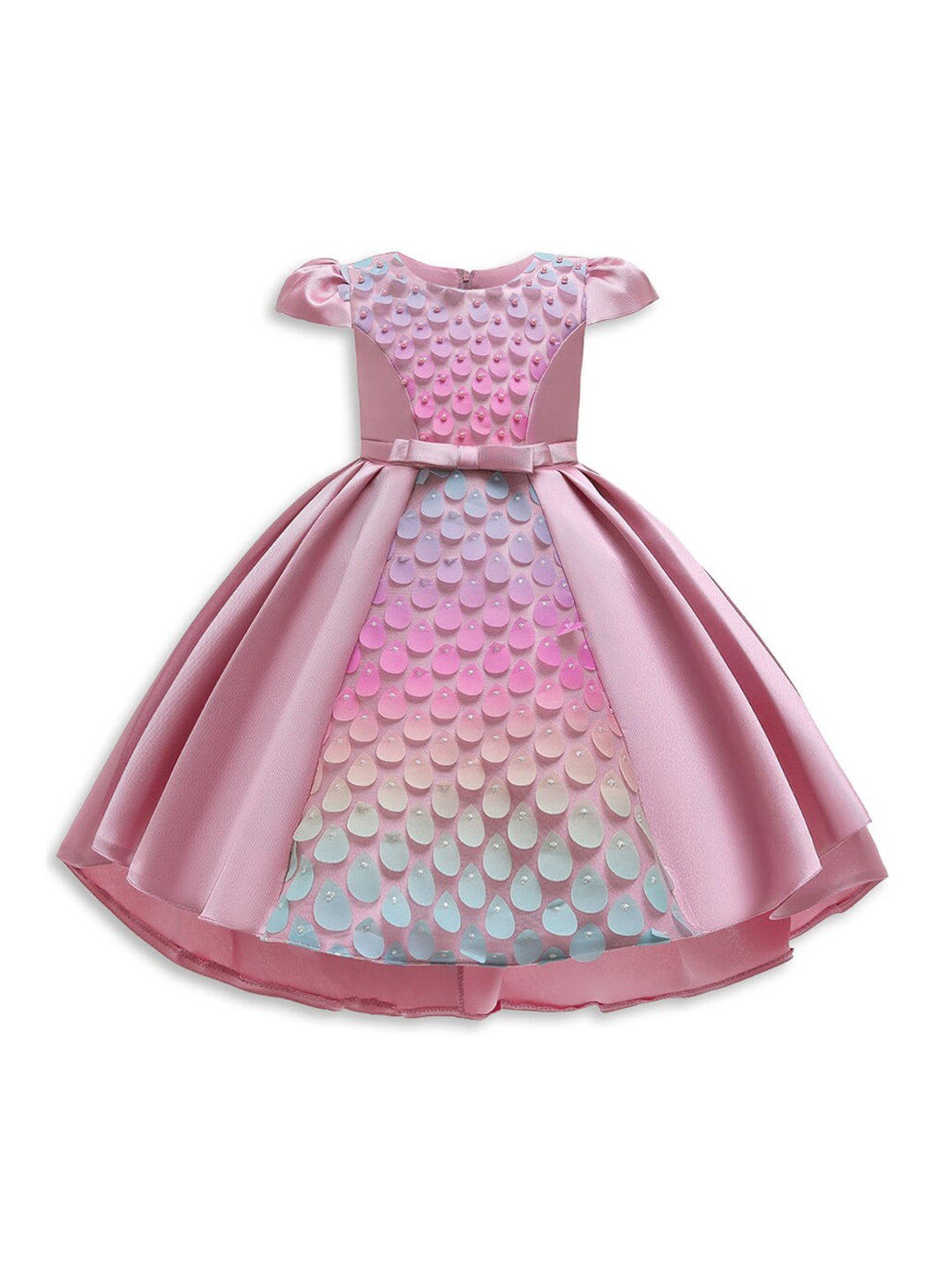 

Hopscotch Girls Pink Embellished Gown