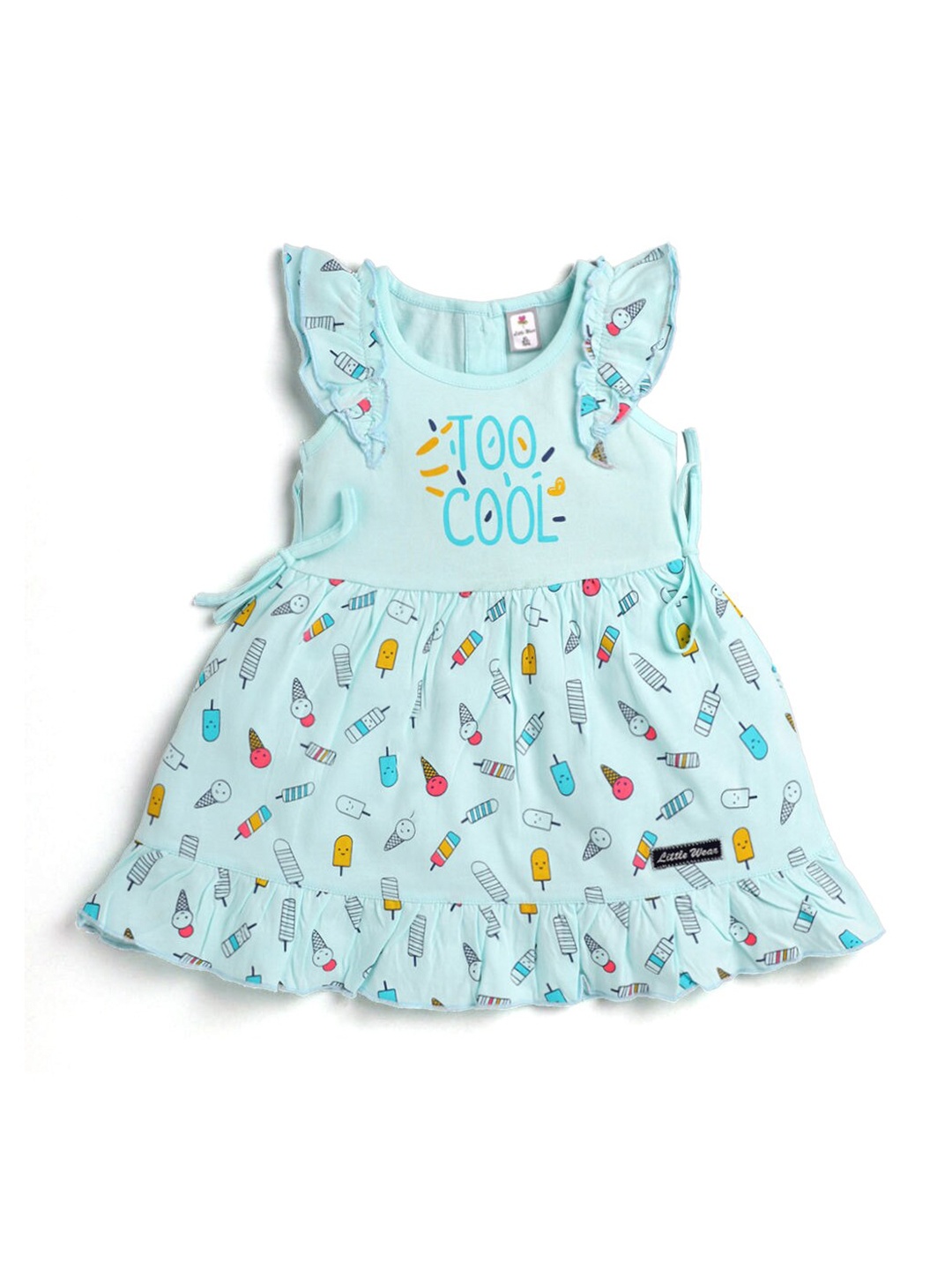 

Hopscotch Blue Peplum Dress