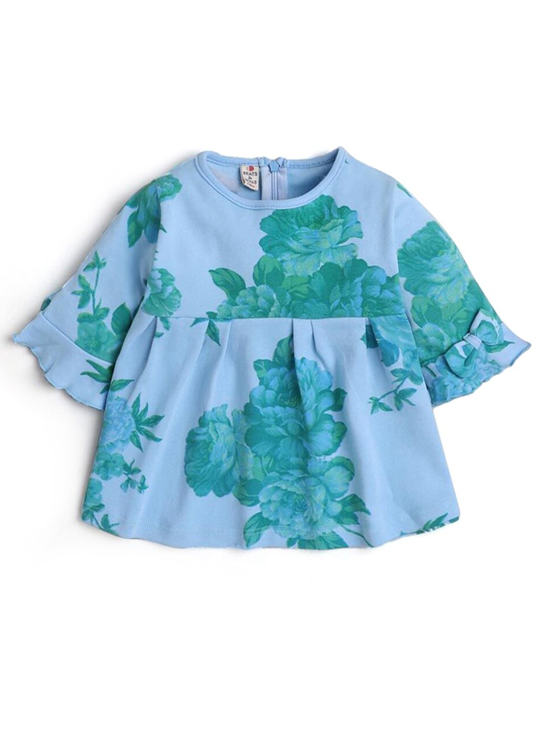 

Hopscotch Girls Blue Floral Dress