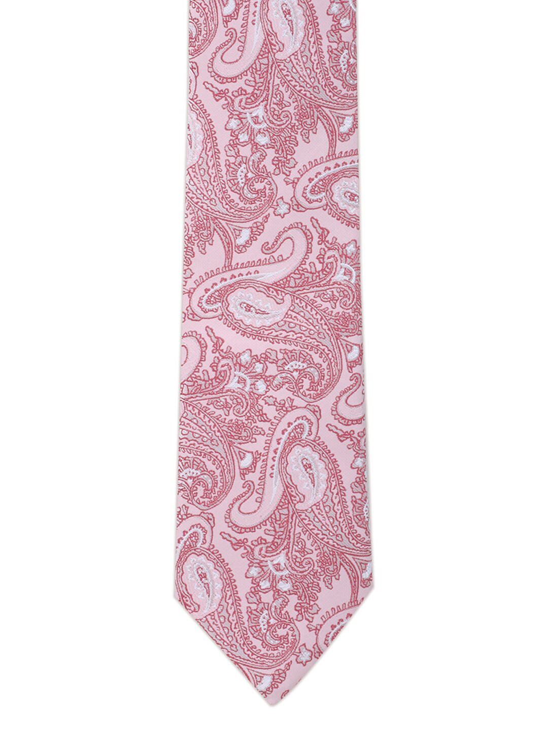 

Louis Philippe Men Pink Printed Broad Tie