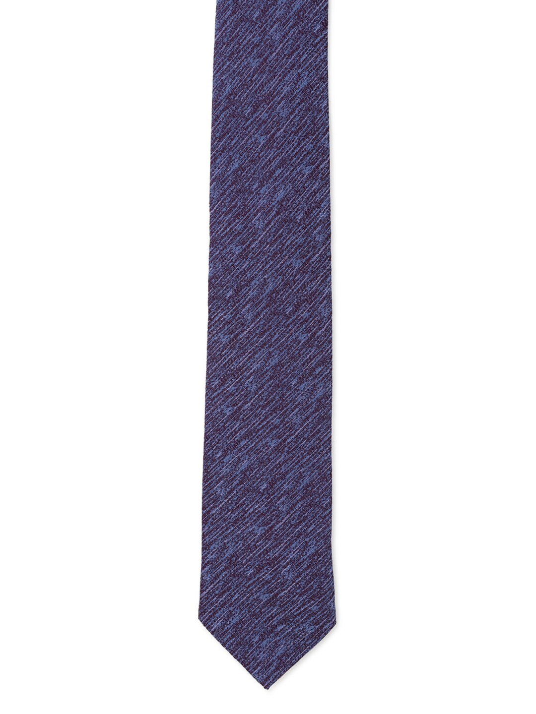 

Louis Philippe Men Navy Blue Printed Broad Tie