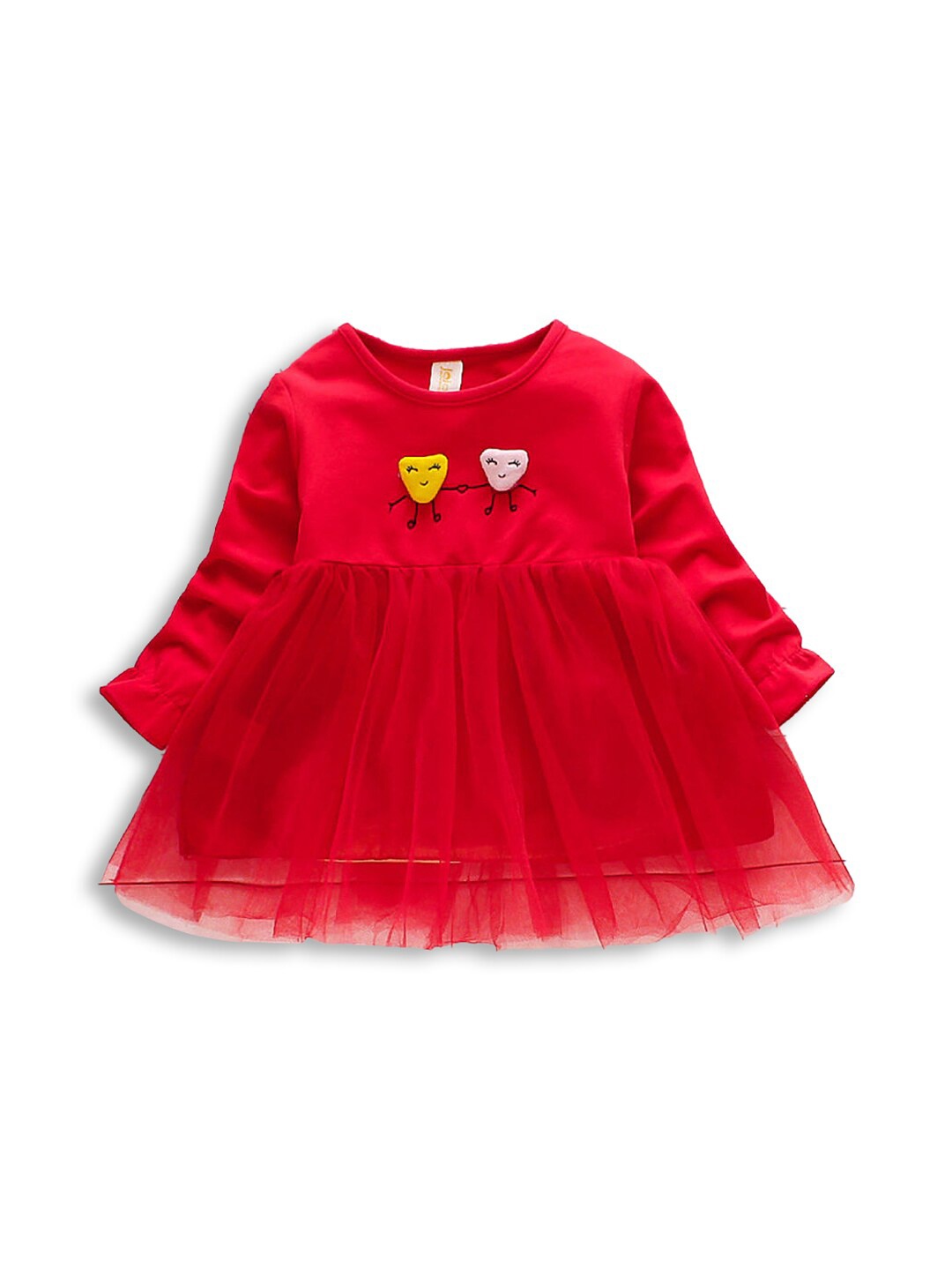 

Hopscotch Red Flared Top