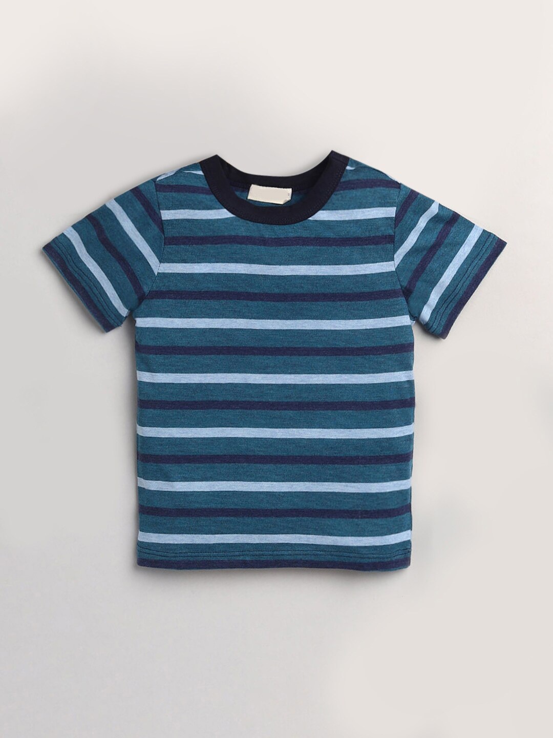 

Hopscotch Kids- Boys Multicoloured Striped T-shirt, Multi