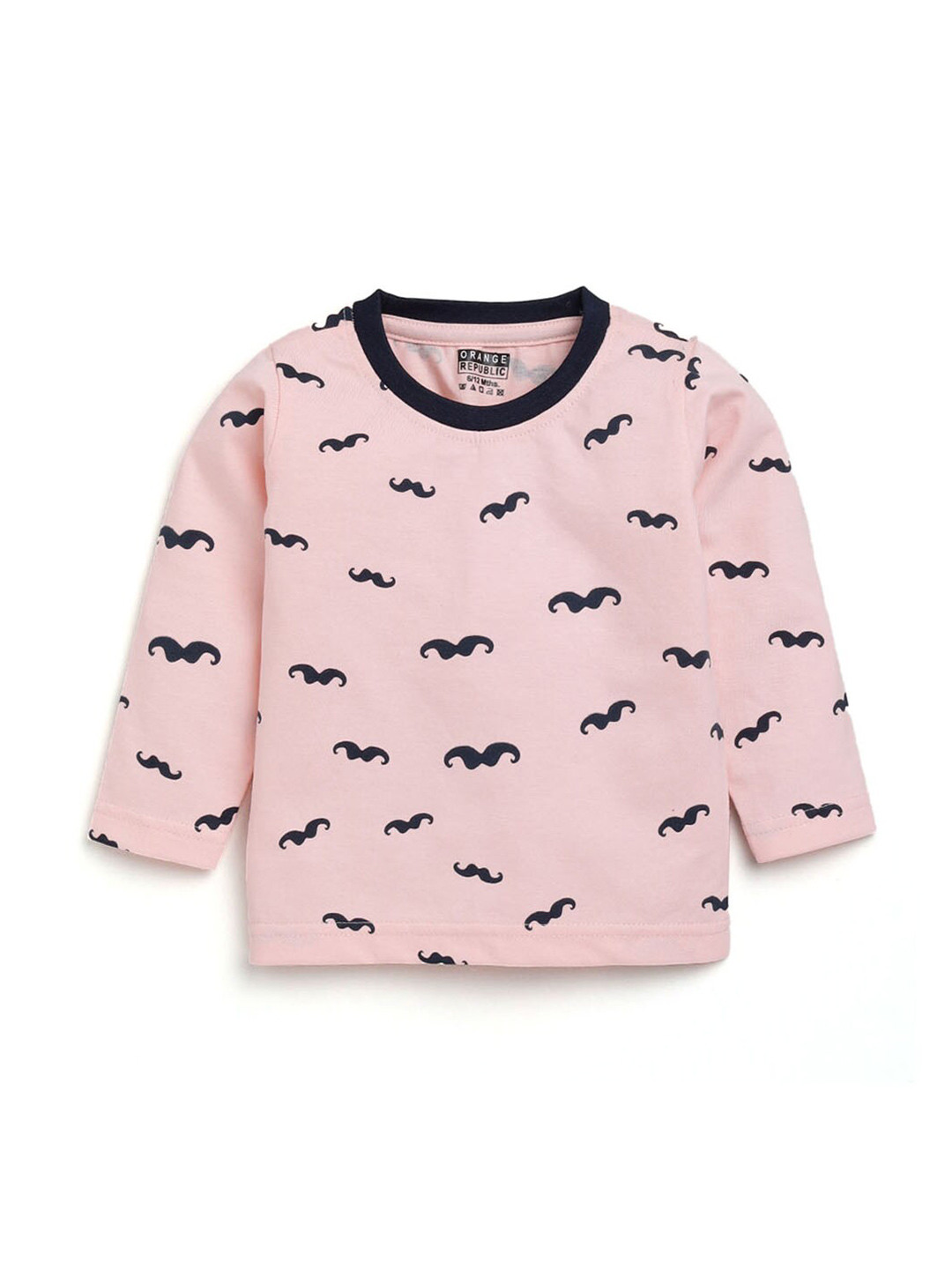 

Hopscotch Boys Pink Printed T-shirt