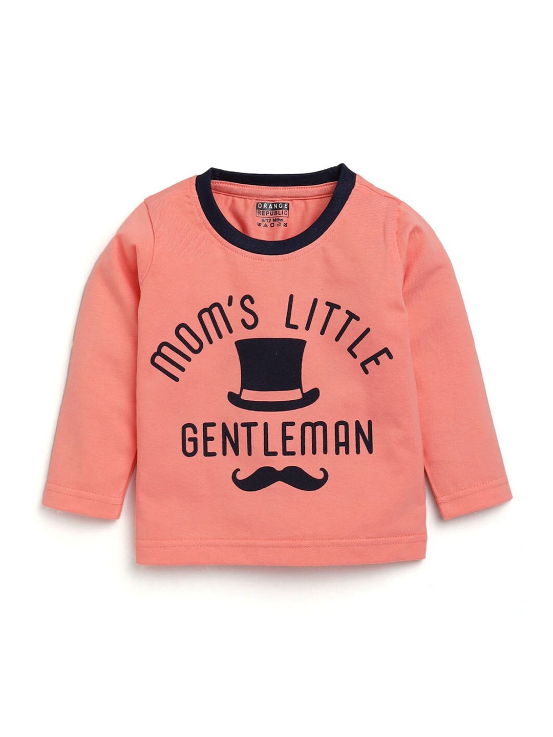 

Hopscotch Kids-Boys Coral V-Neck T-shirt