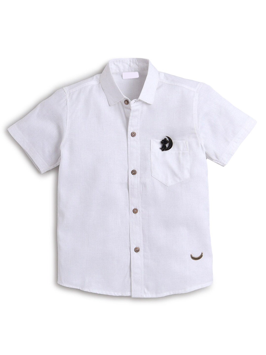 

Hopscotch Boys White Casual Shirt