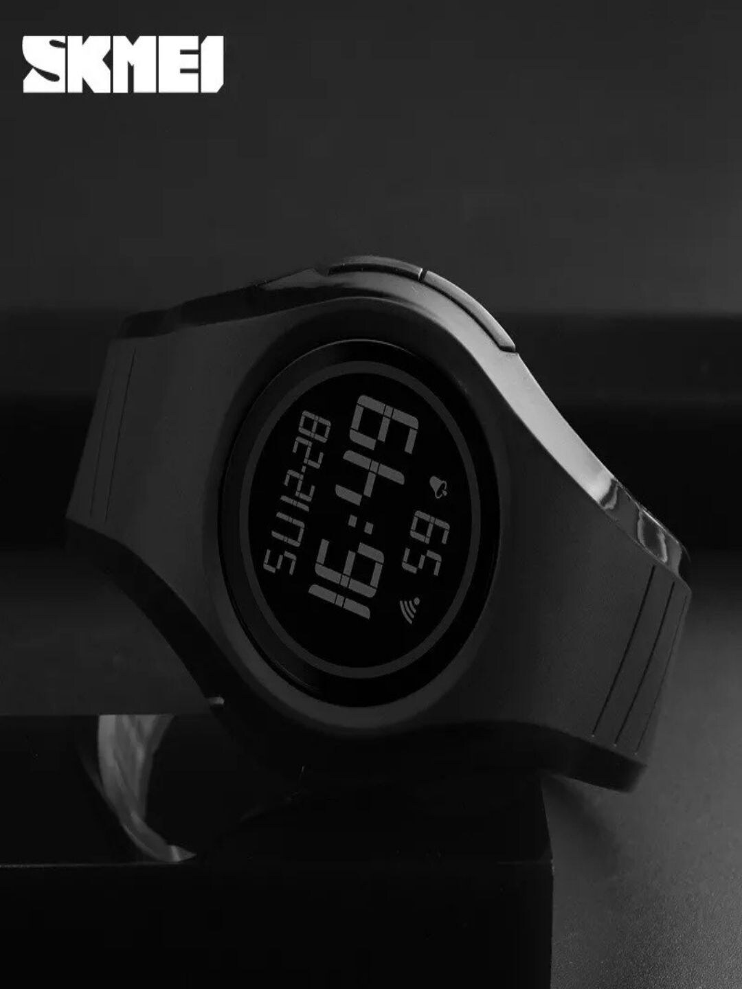 

Skmei Women Black Dial & Black Straps Digital Multi Function Watch Skmei 1269 Black