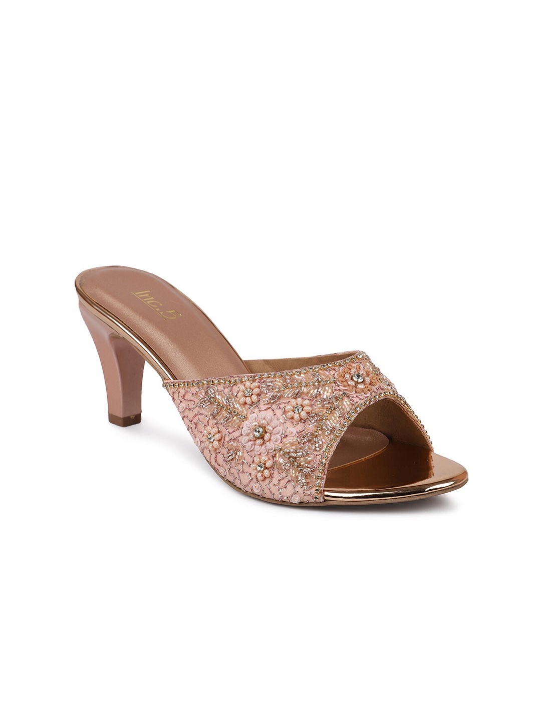 

Inc 5 Women Copper-Toned Ethnic Comfort Sandals
