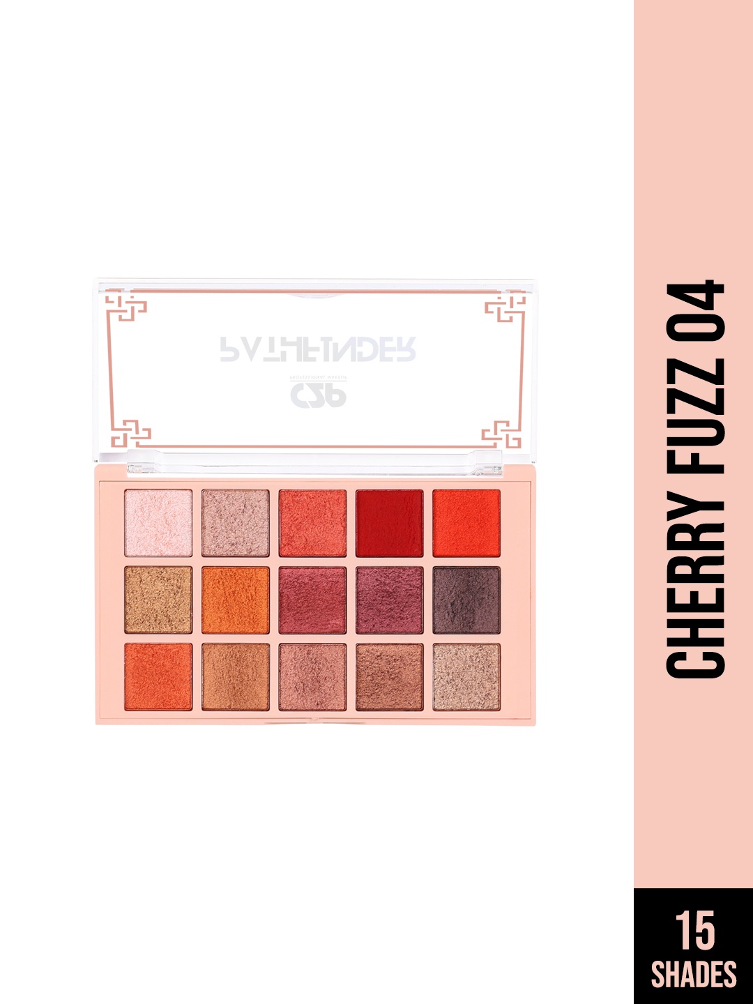 

C2P PROFESSIONAL MAKEUP Pathfinder 15 Color Eyeshadow Palette - Cherry Fuzz 04, Multi