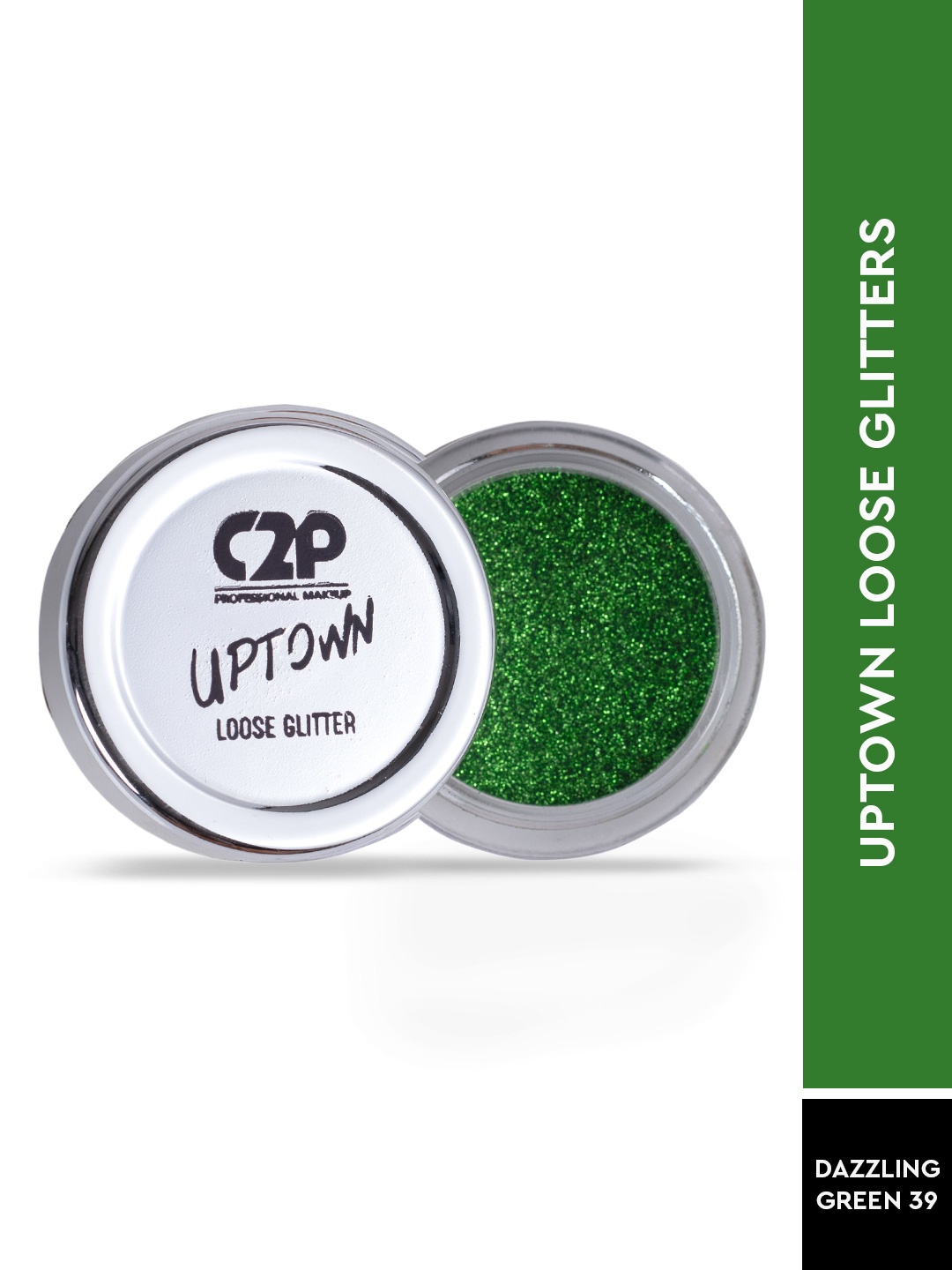 

C2P PROFESSIONAL MAKEUP Uptown Loose Glitters - Dazzling Green 39