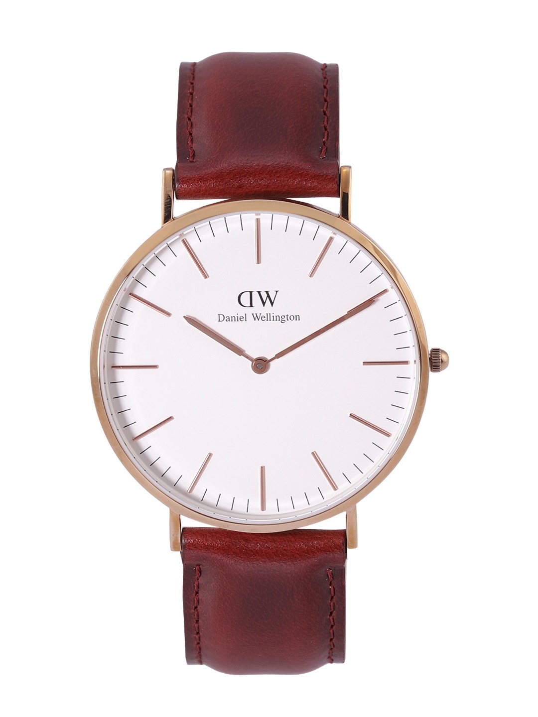 

Daniel Wellington Men Classic Suffolk 40mm White Dial Round Analogue Watch- DW00100120