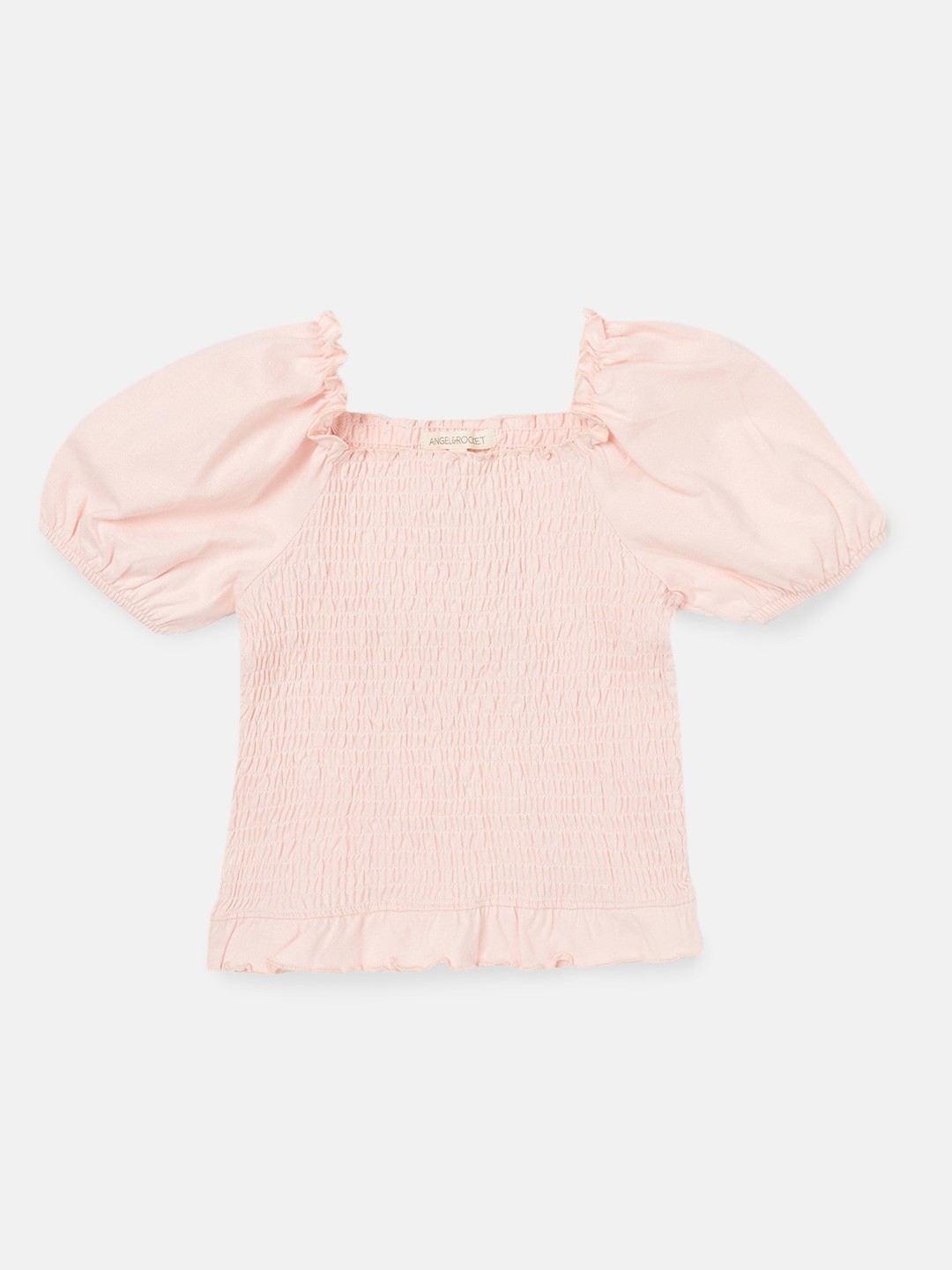 

Angel & Rocket Pink Solid Top