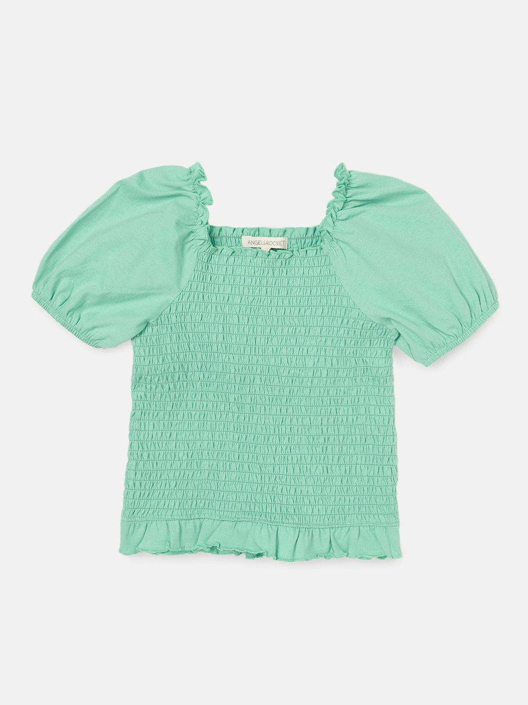 

Angel & Rocket Green Solid Top