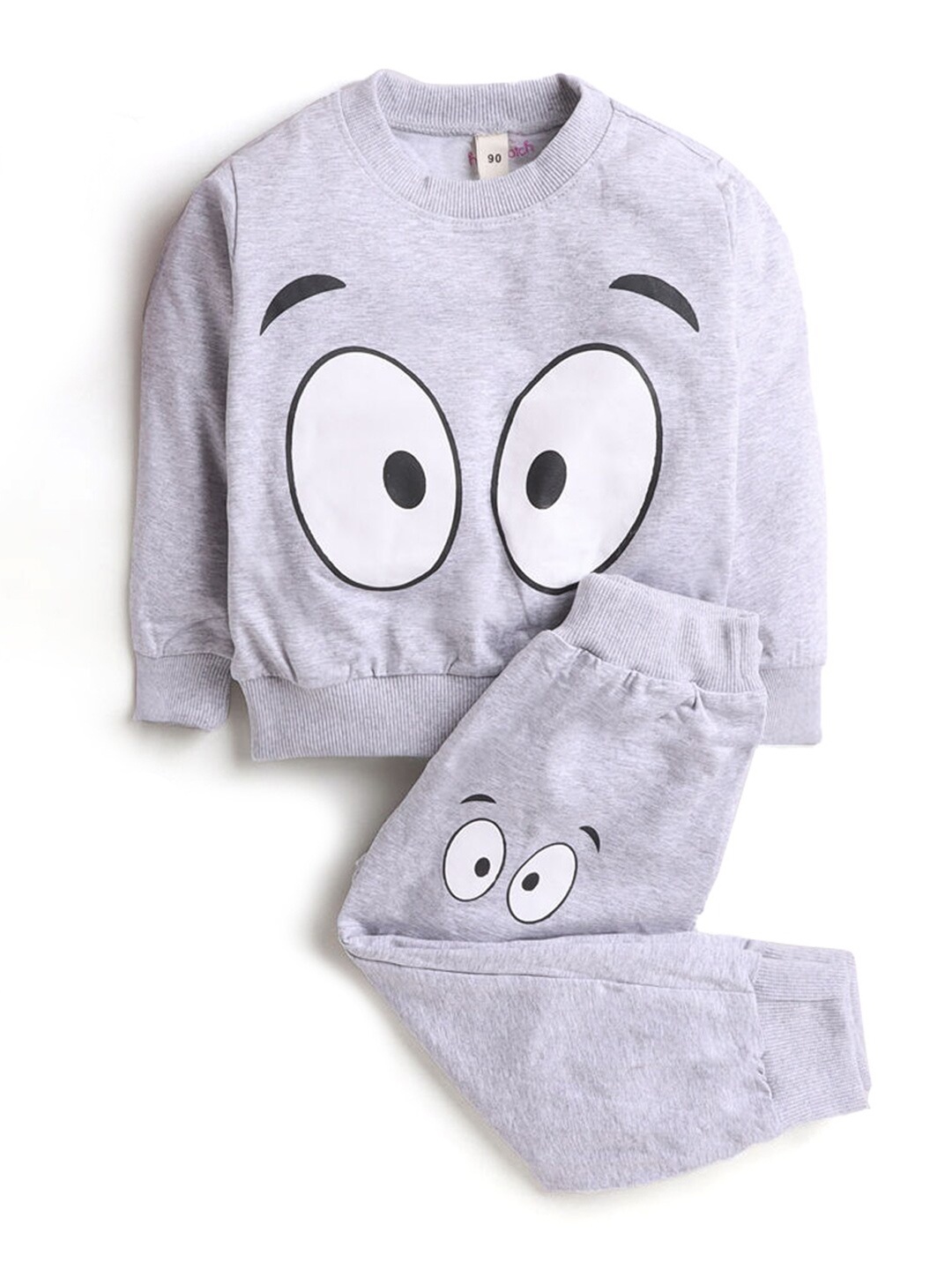 

Hopscotch Boys Grey Printed T-shirt with Trousers