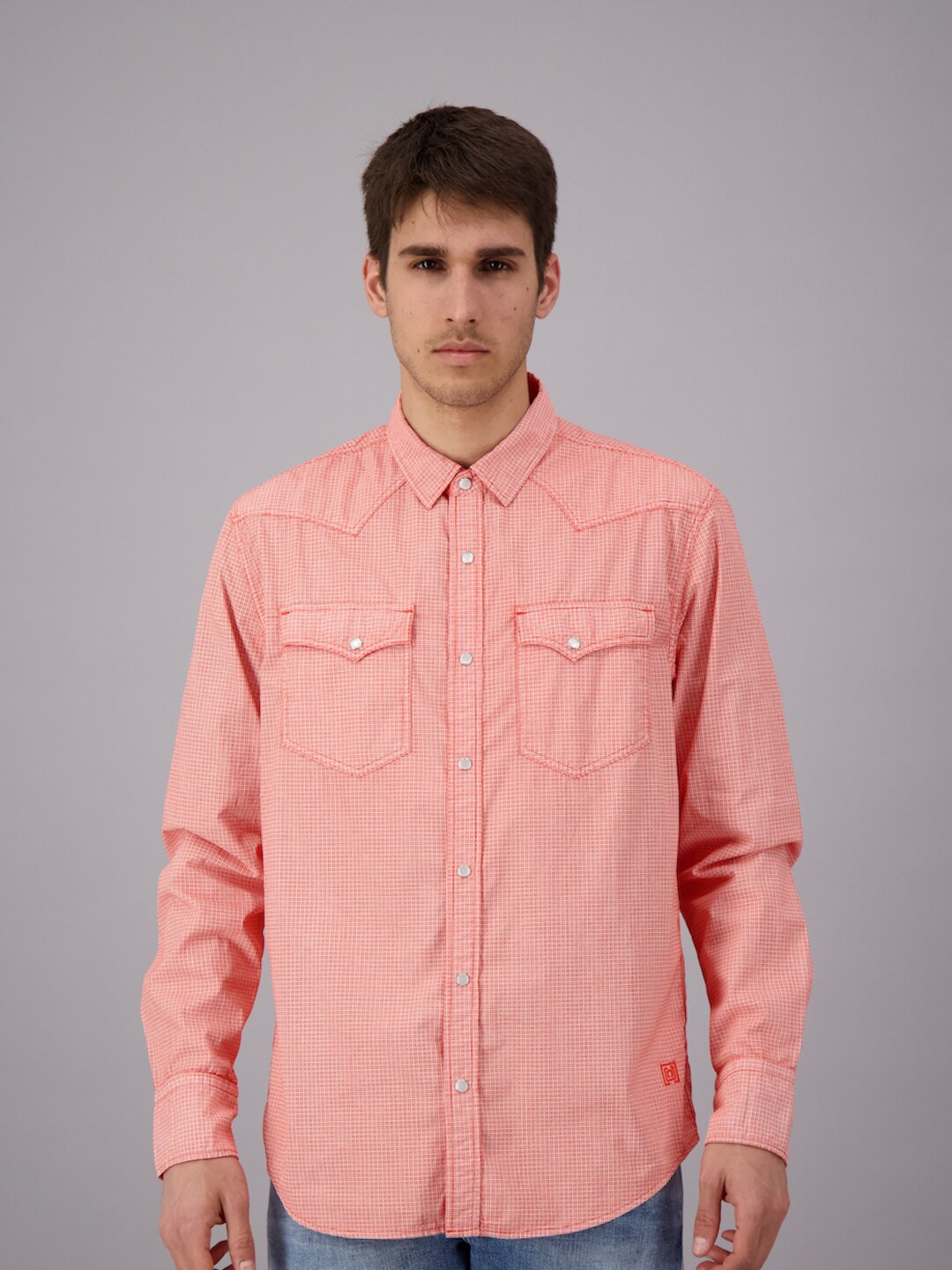

FREESOUL Men Red Casual Shirt