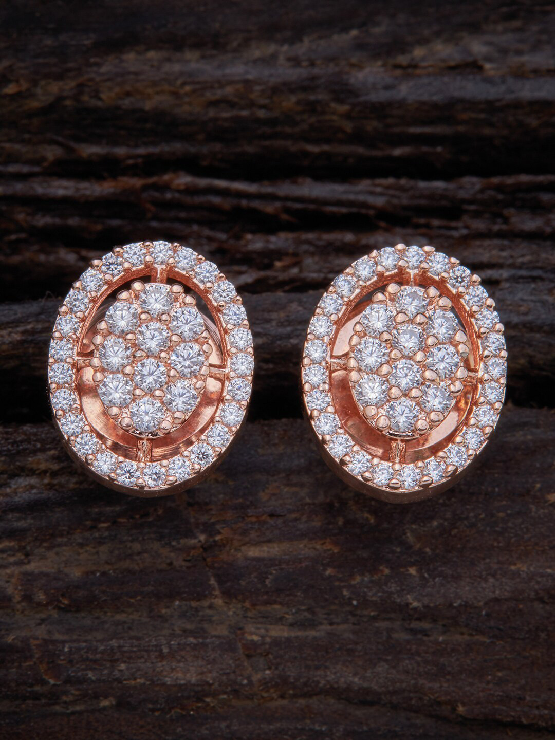 

Kushal's Fashion Jewellery White Contemporary Studs Earrings