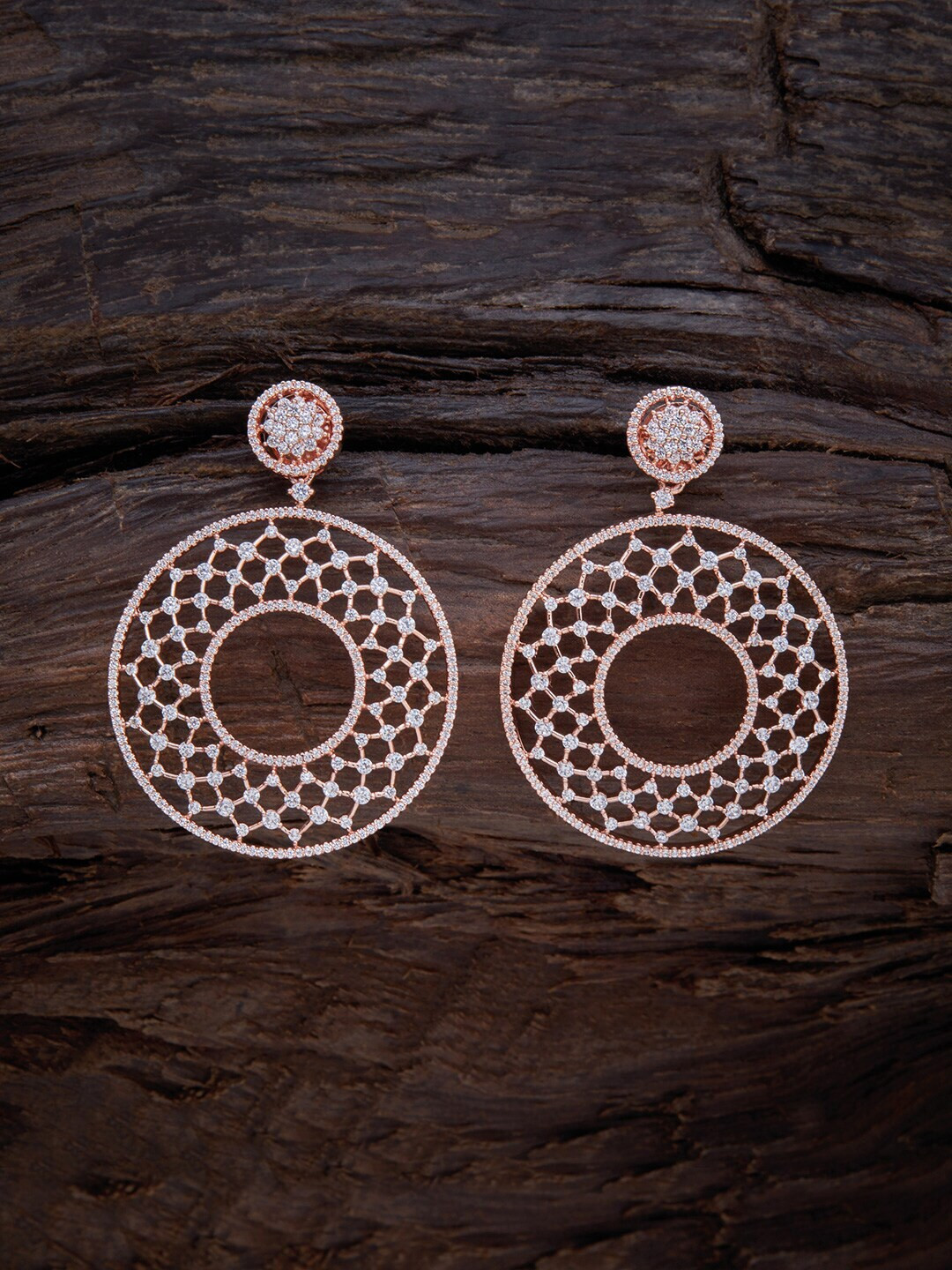 

Kushal's Fashion Jewellery White Contemporary Drop Earrings