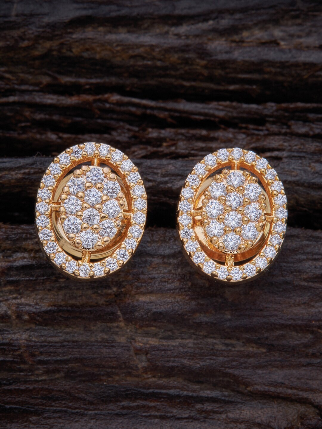 

Kushal's Fashion Jewellery White Contemporary Studs Earrings