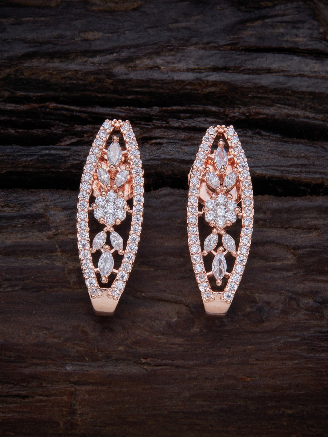

Kushal's Fashion Jewellery White Contemporary Studs Earrings