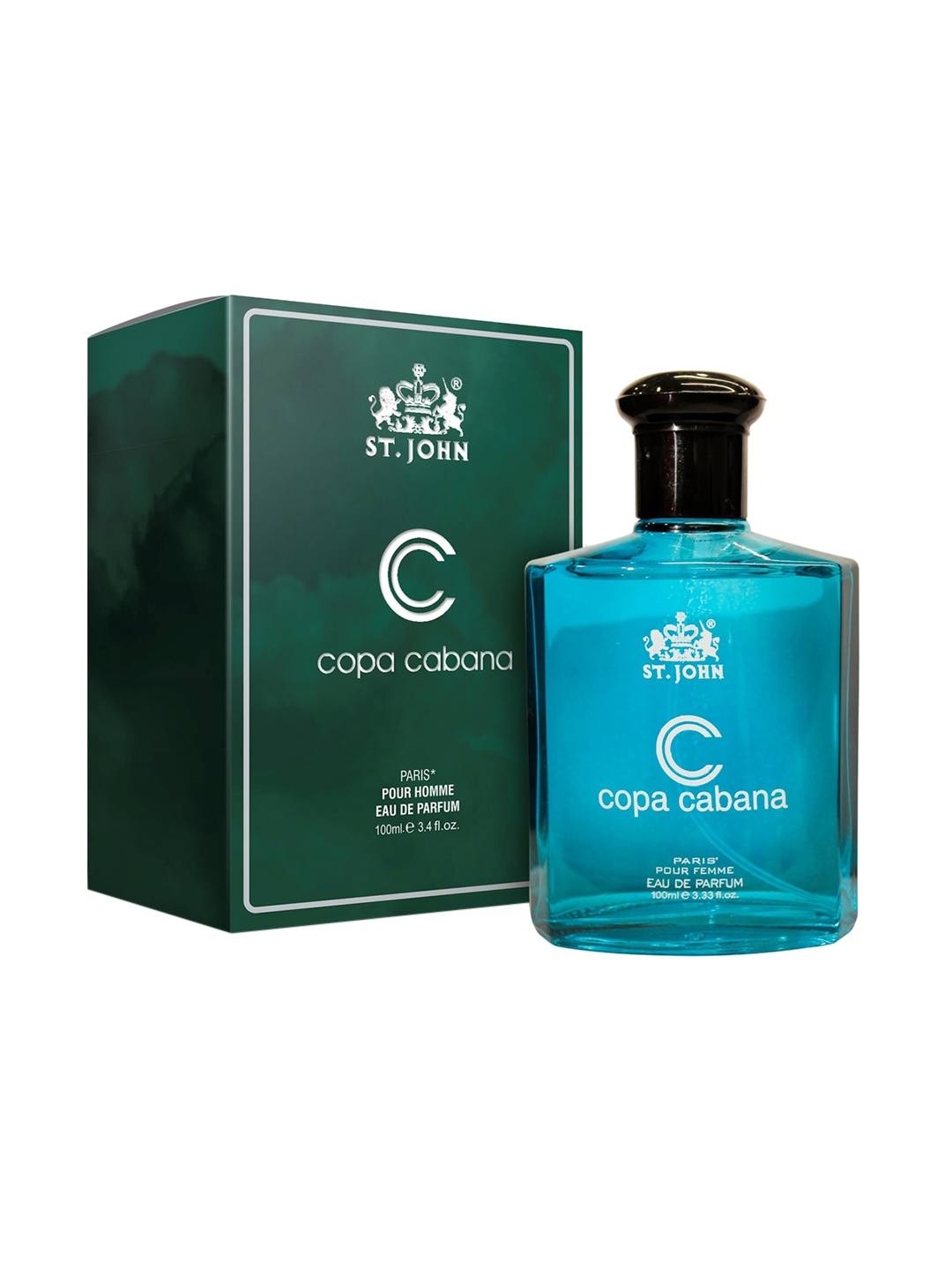 

St. John Men Copa Cabana Eau De Parfum - 100 ml, Blue