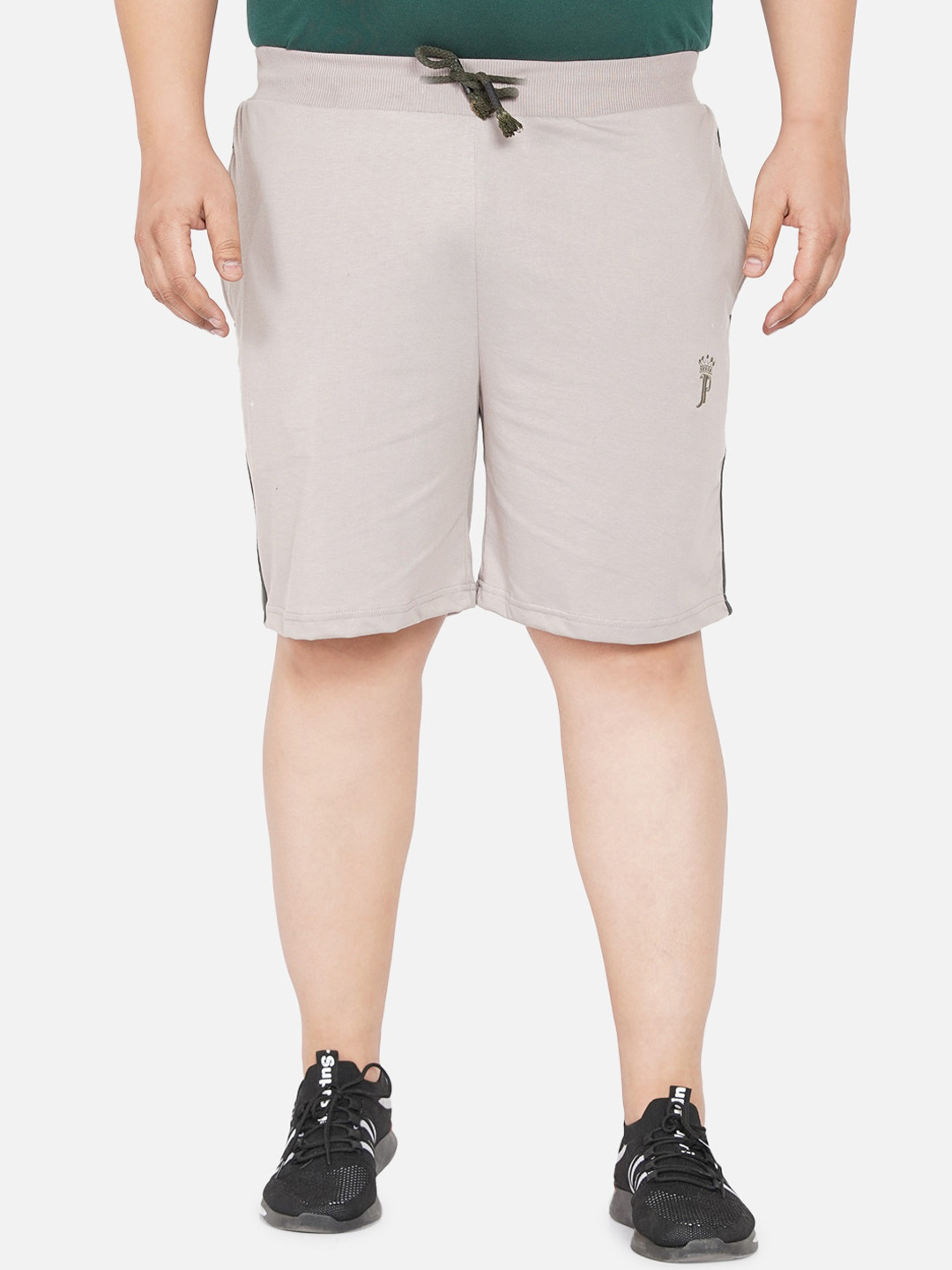 

John Pride Men Grey Sports Shorts