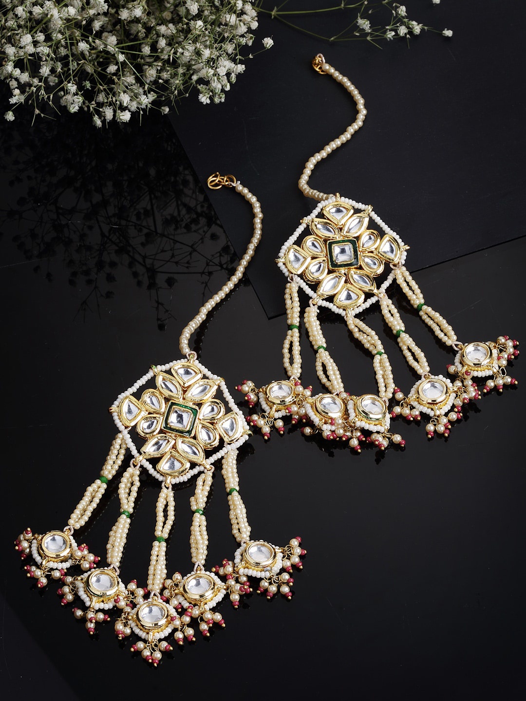 

DUGRISTYLE Red Classic Drop Earrings