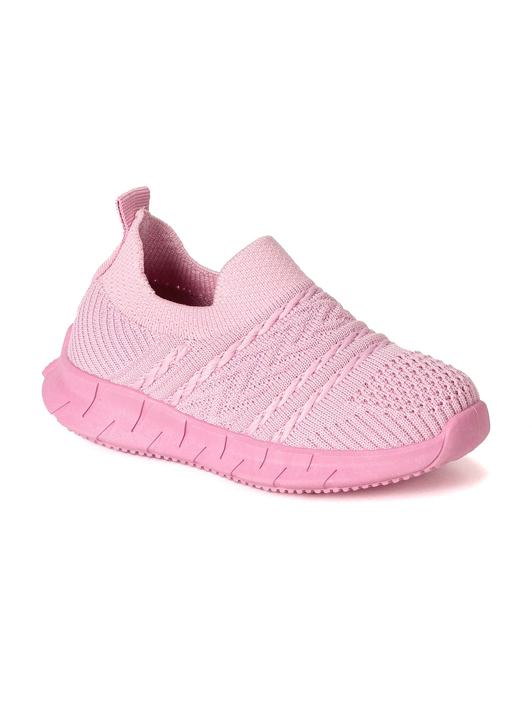 

Lil Lollipop Unisex Kids Pink Walking Non-Marking Shoes