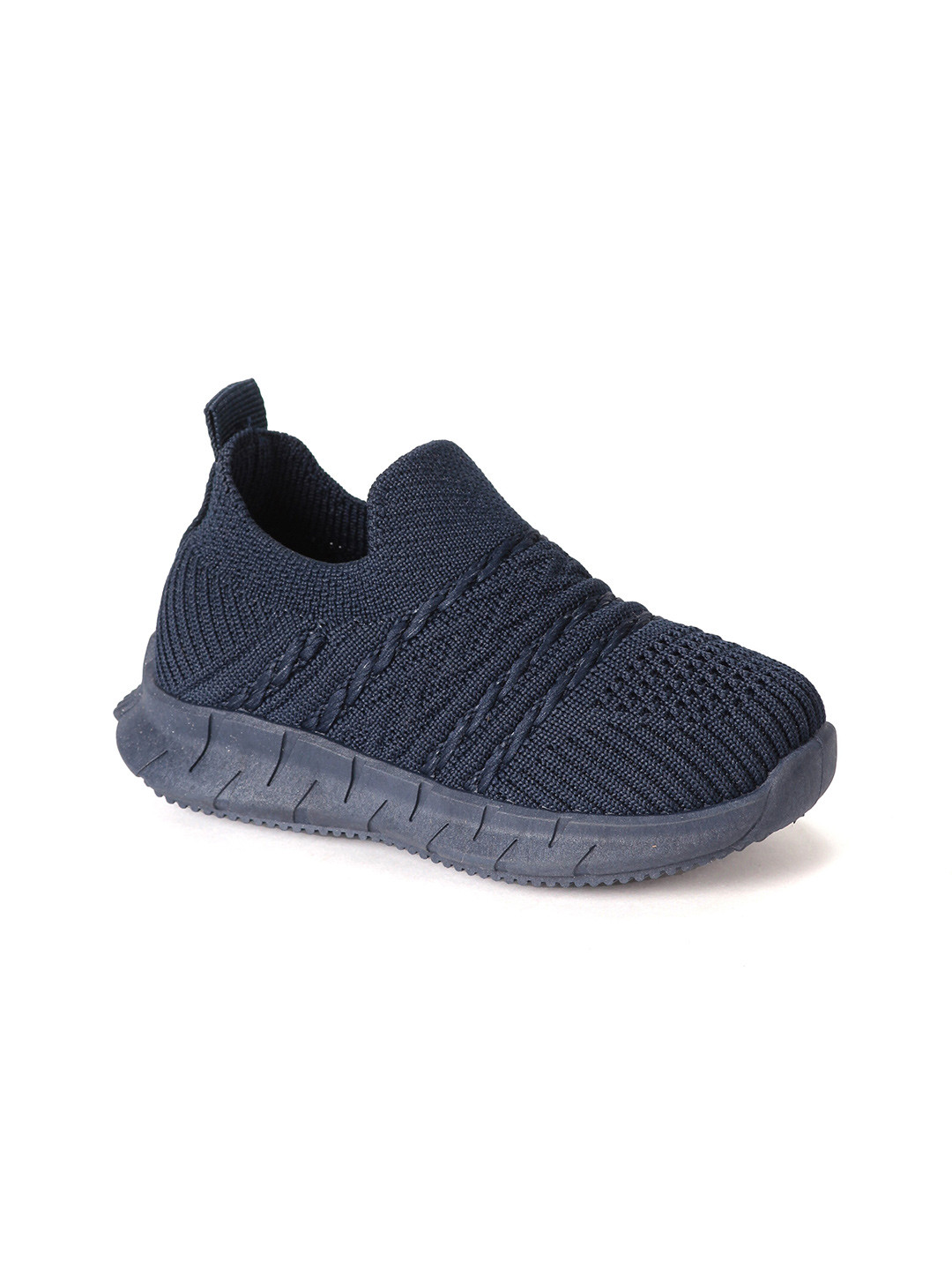 

Lil Lollipop Unisex Kids Navy Blue Walking Non-Marking Shoes