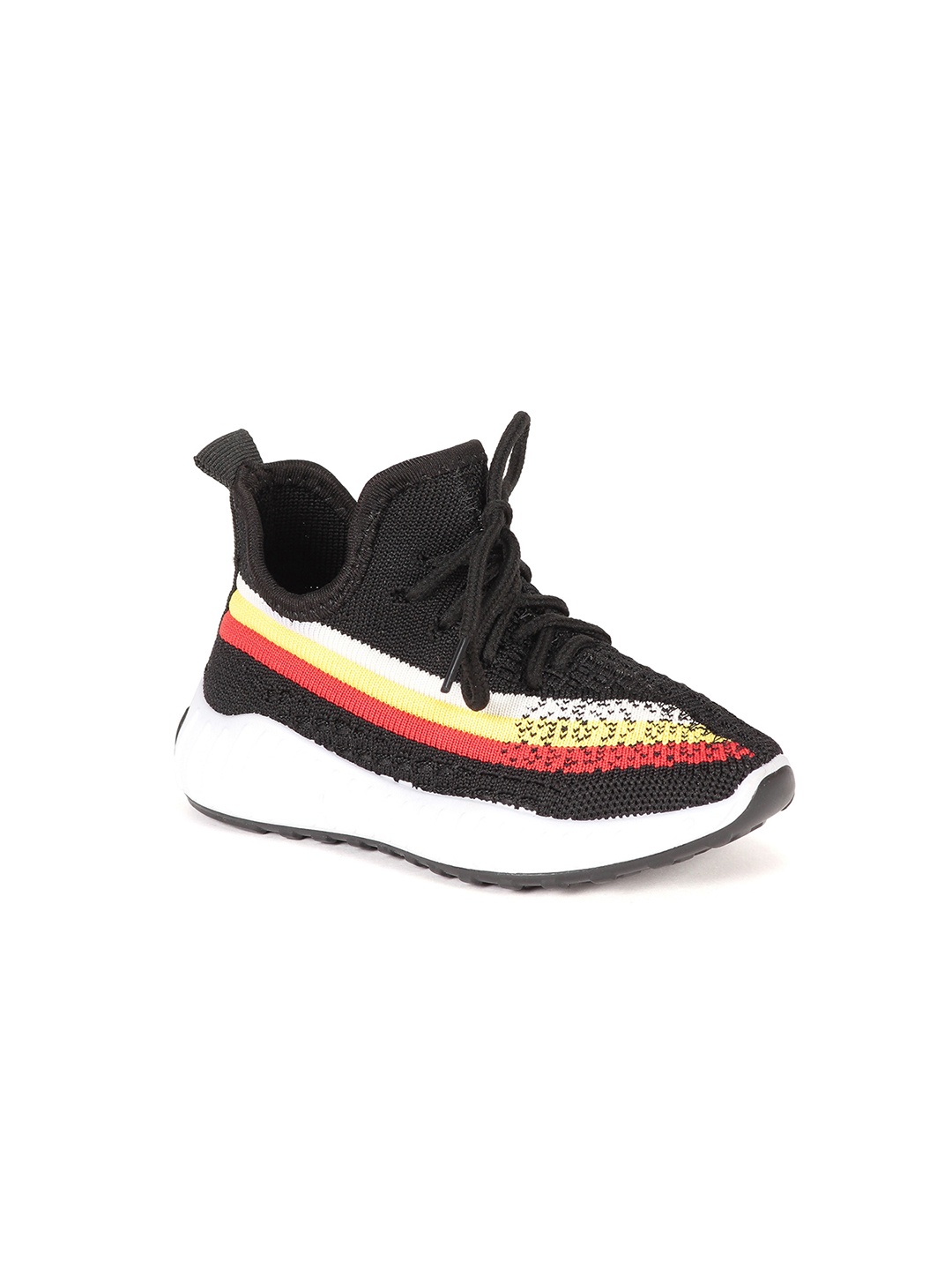 

Lil Lollipop Unisex Kids Black Walking Non-Marking Shoes