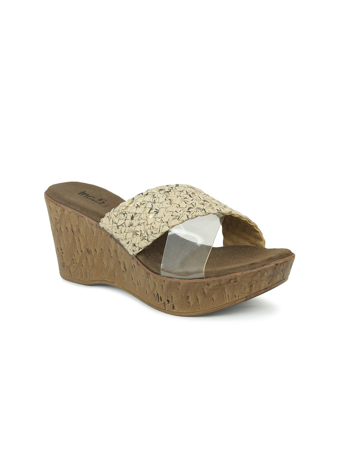 

Inc 5 Women Beige Comfort Sandals