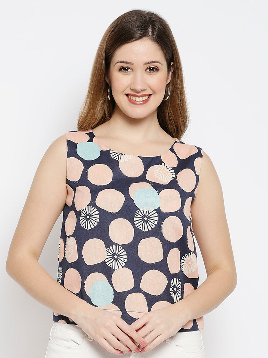 

Ethnicity Pink Print Top