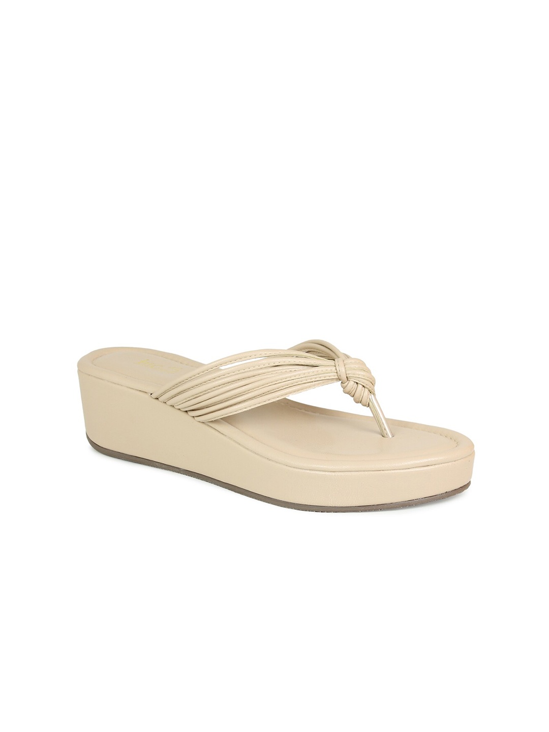 

Inc 5 Women Beige Comfort Sandals