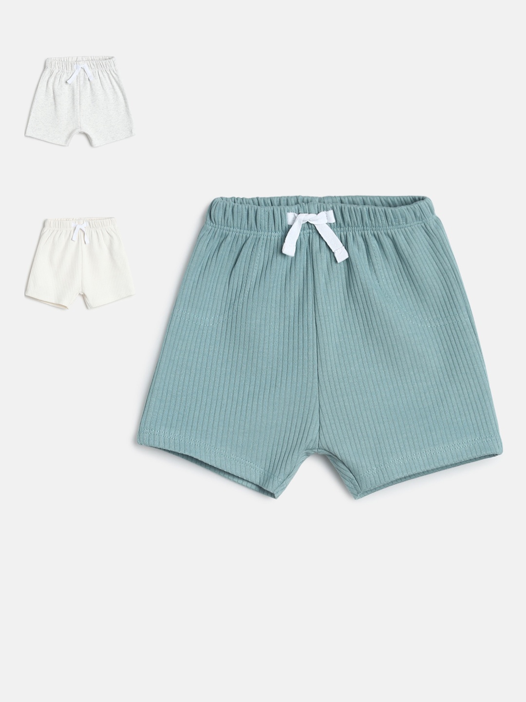 

MINI KLUB Boys Multicoloured Striped Shorts, Multi