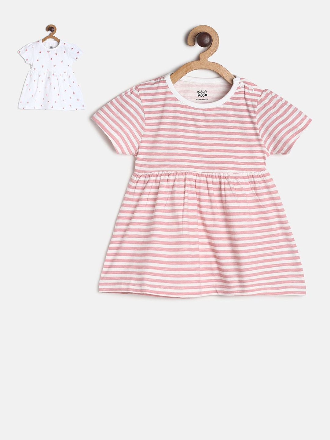 

MINI KLUB Pink Striped Dress