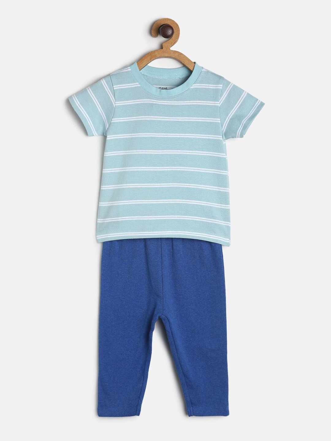 

MINI KLUB Boys Multicoloured Printed T-shirt with Trousers, Multi