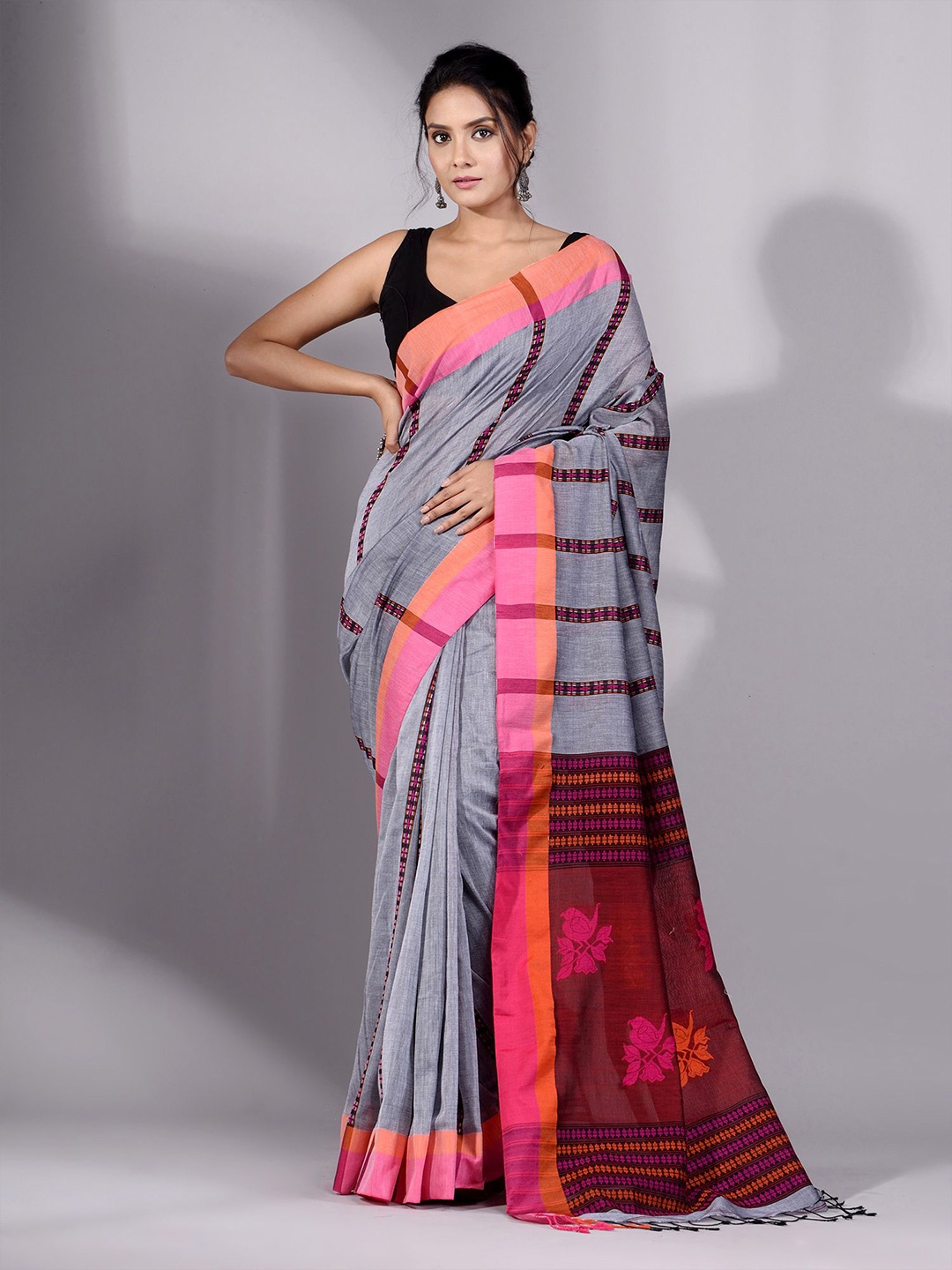 

Charukriti Women Steel Sarees