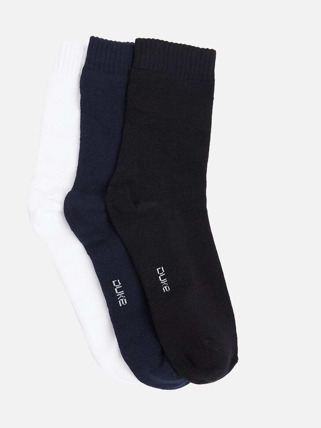 

Duke Men Pack Of 3 Assorted Calf-Length Socks, Multi