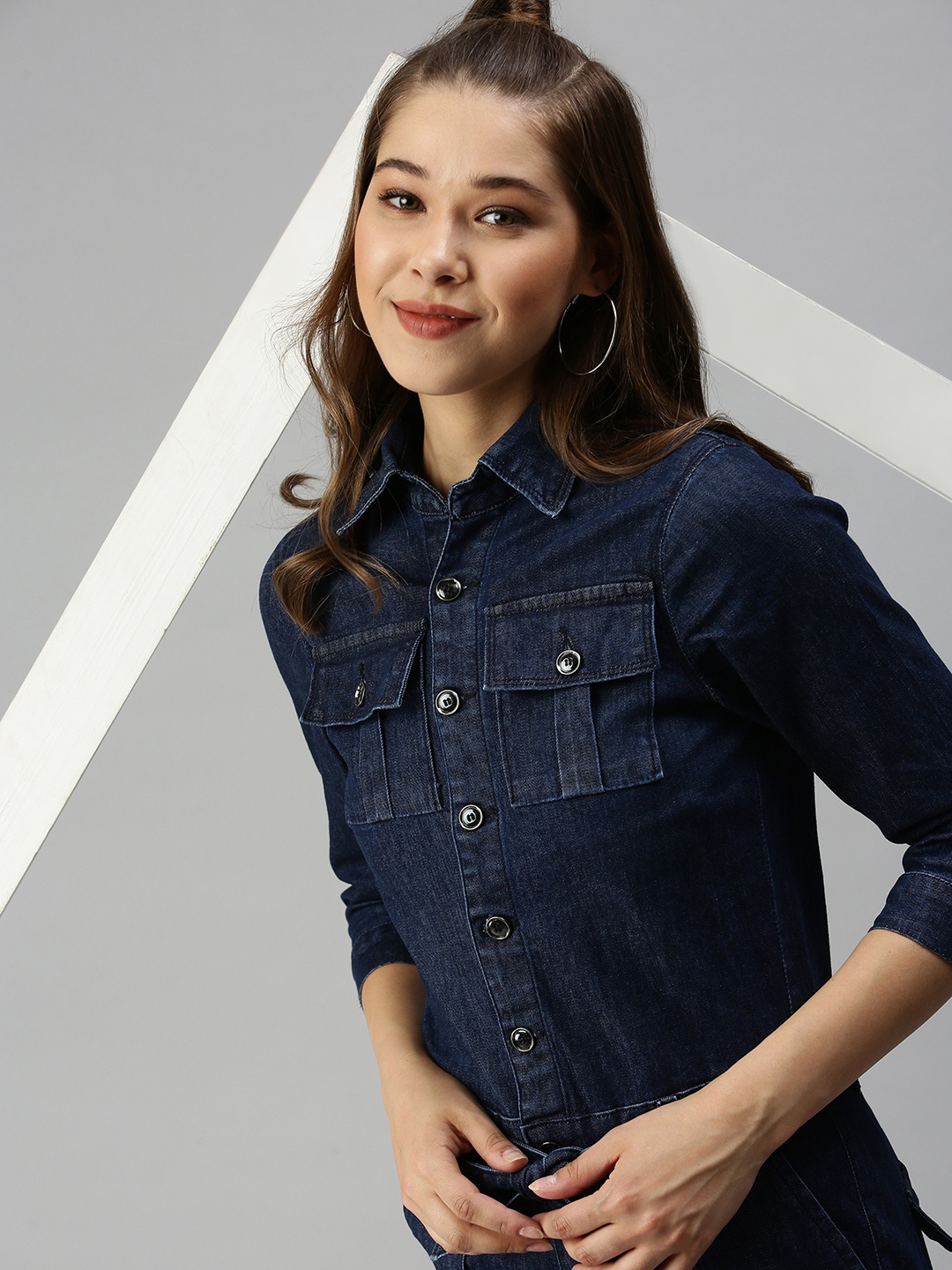 

SHOWOFF Navy Blue Jumpsuit