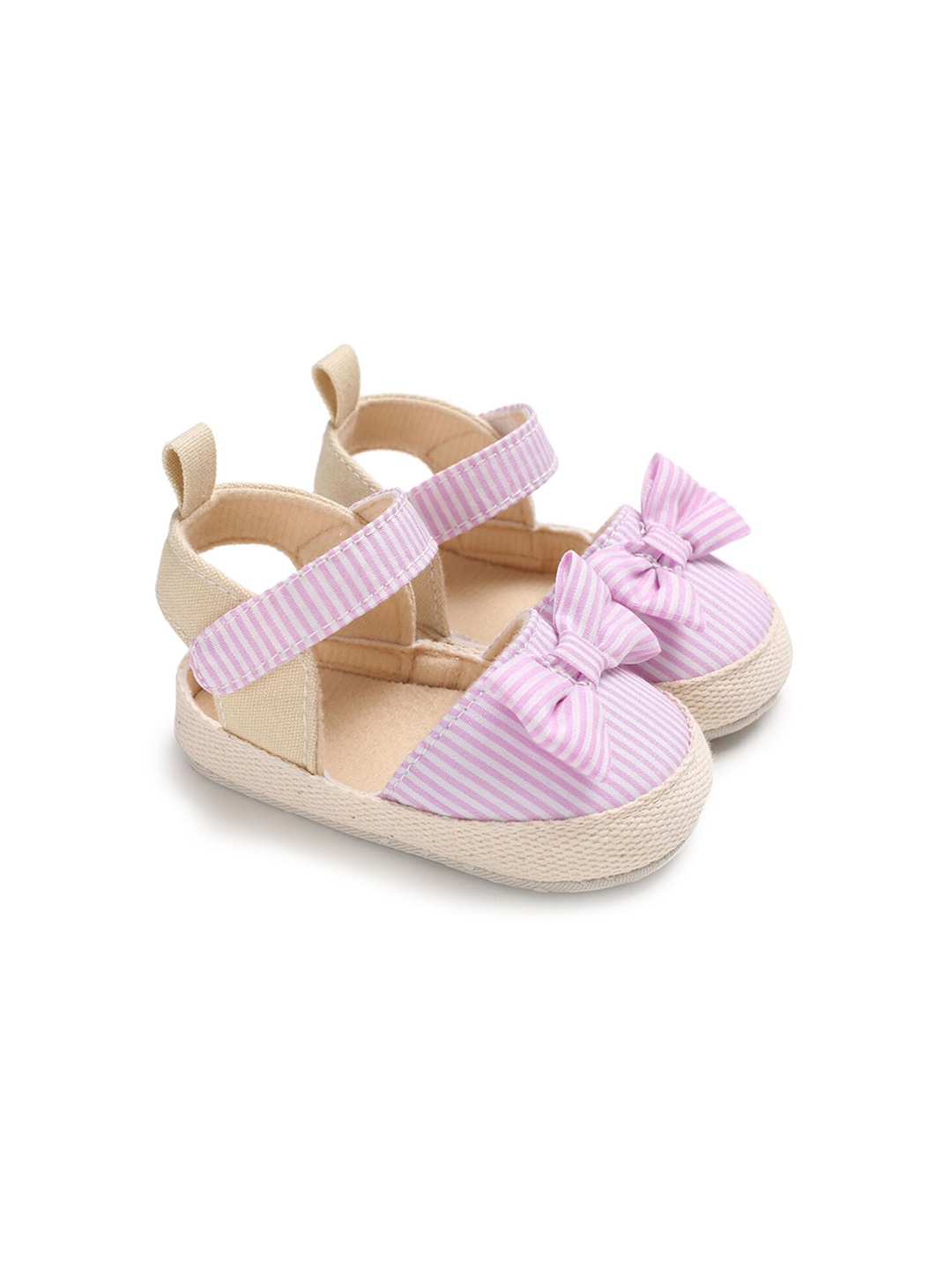 

Hopscotch Girls Pink & White Comfort Sandals