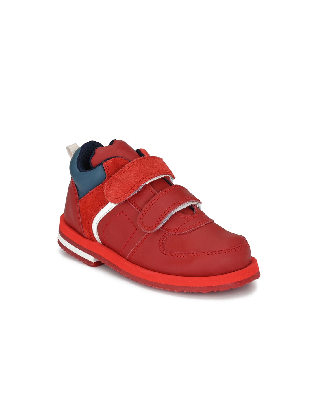 

Hopscotch Boys Red Leather Slip-On Sneakers