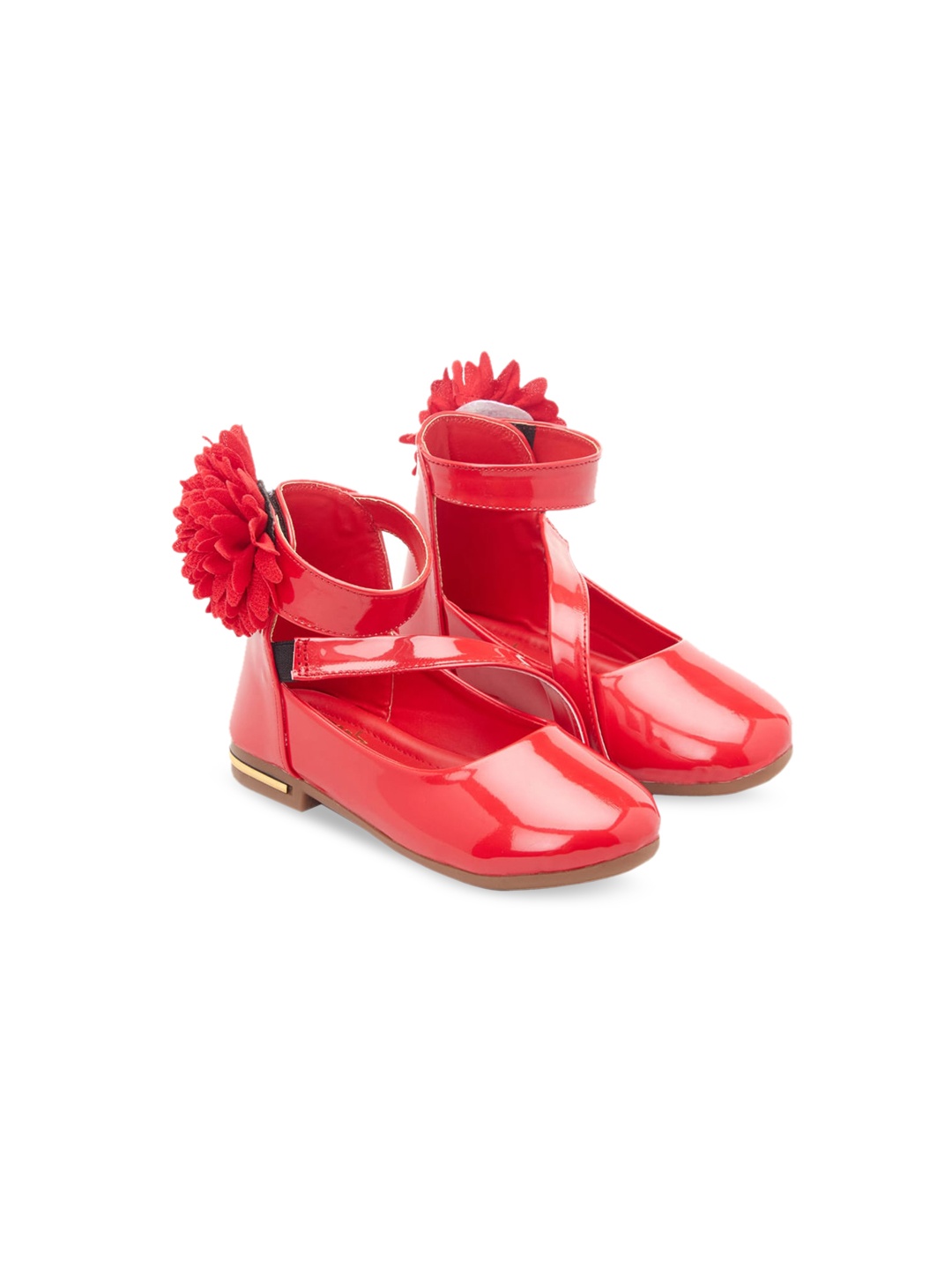

Hopscotch Girls Red Embellished Ballerinas Flats