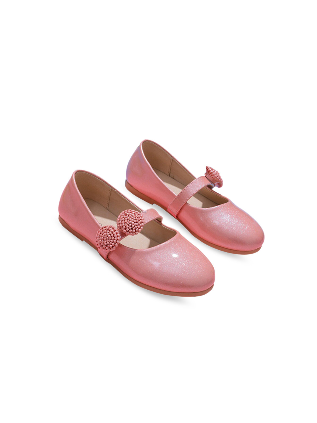 

Hopscotch Girls Pink Ballerinas Flats
