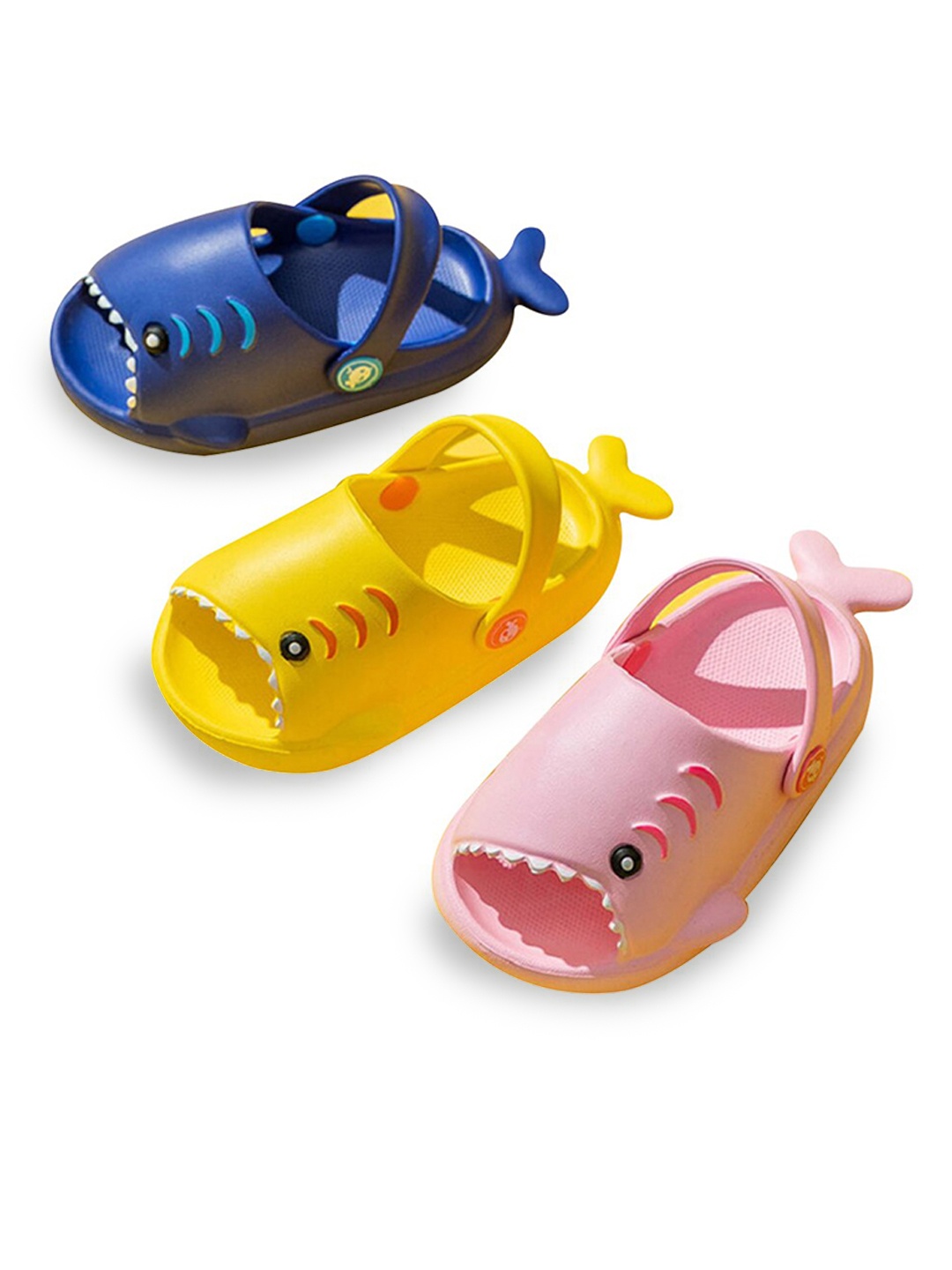 

Hopscotch Unisex Kids Yellow & Blue Clogs Sandals