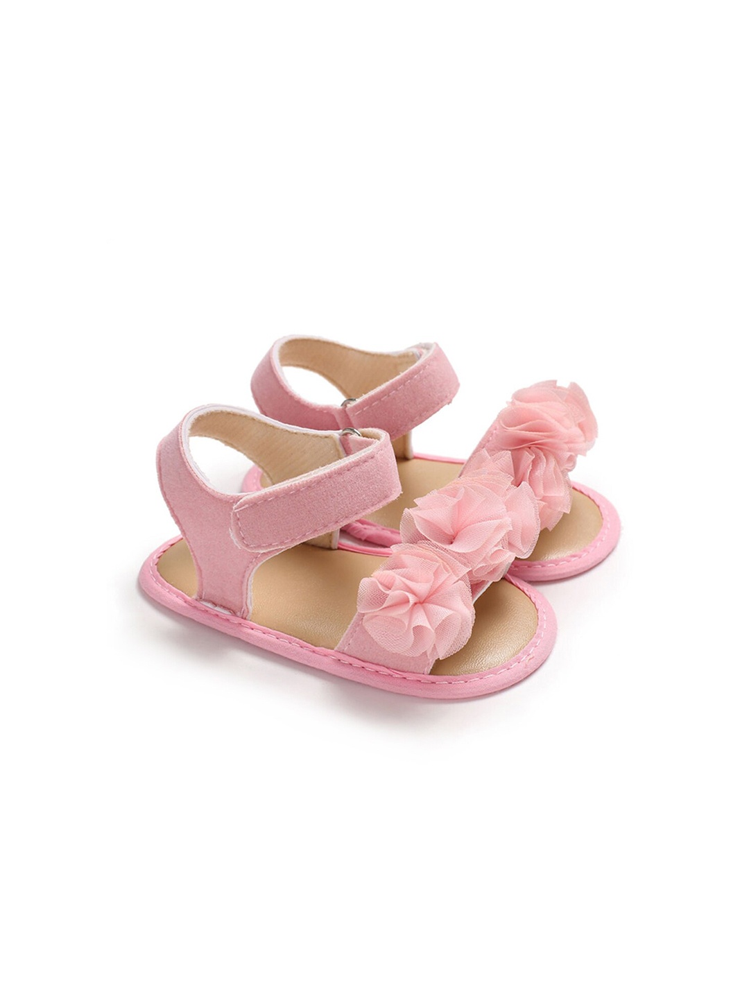 

Hopscotch Girls Pink Open Toe Flats