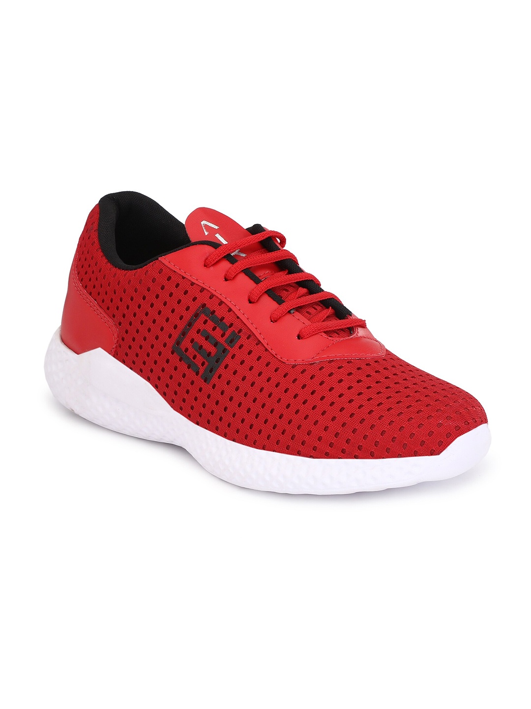 

Eego Italy Men Red Textile Trekking Non-Marking Shoes