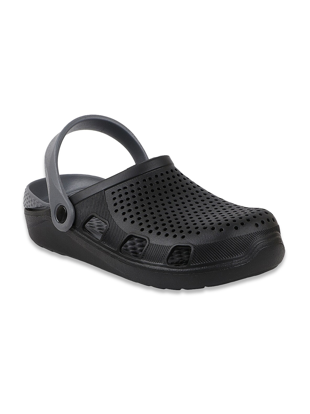 

Try Me Men Black Flip Flops