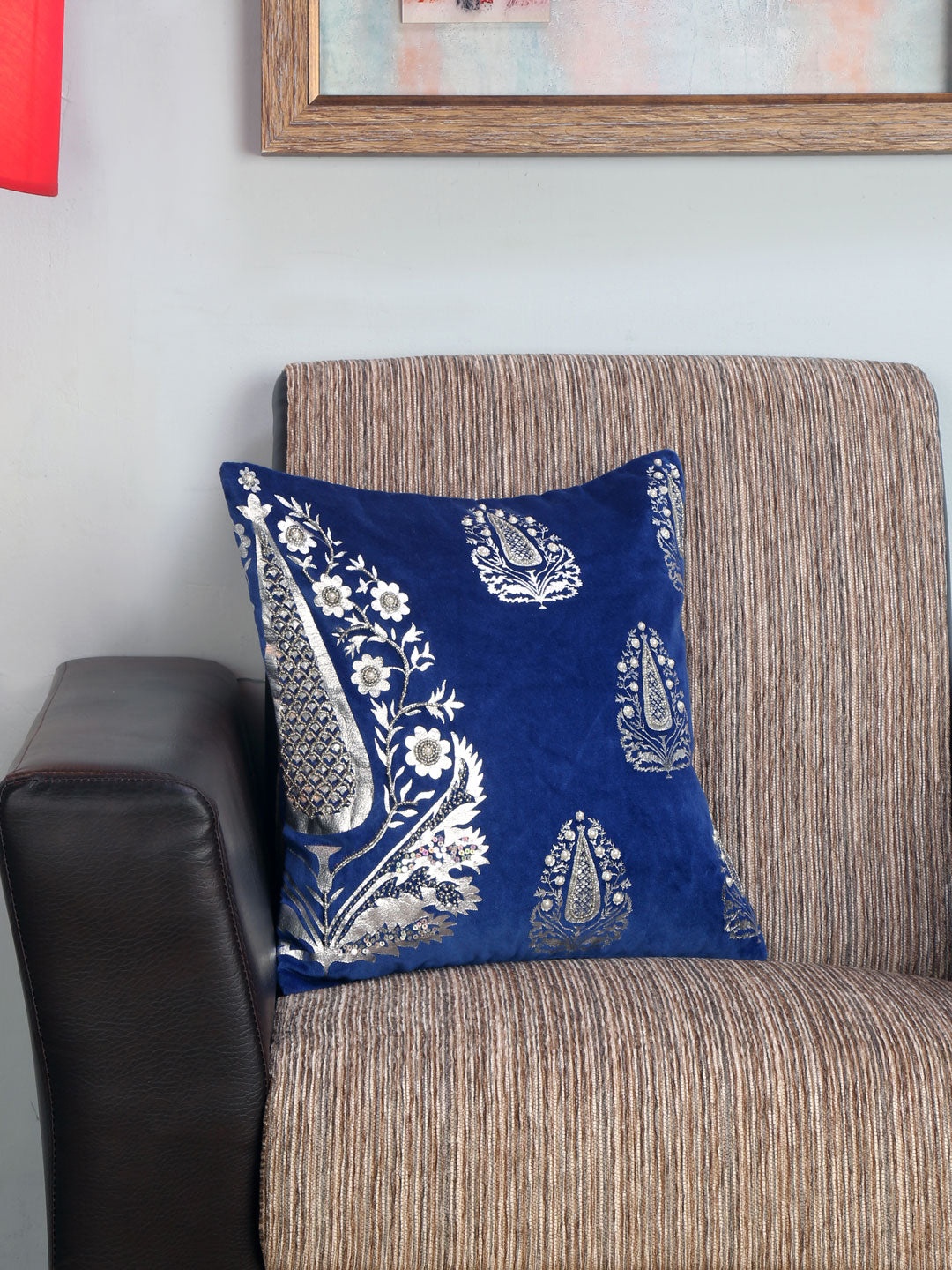 

Athome by Nilkamal Unisex Blue Cushion Covers